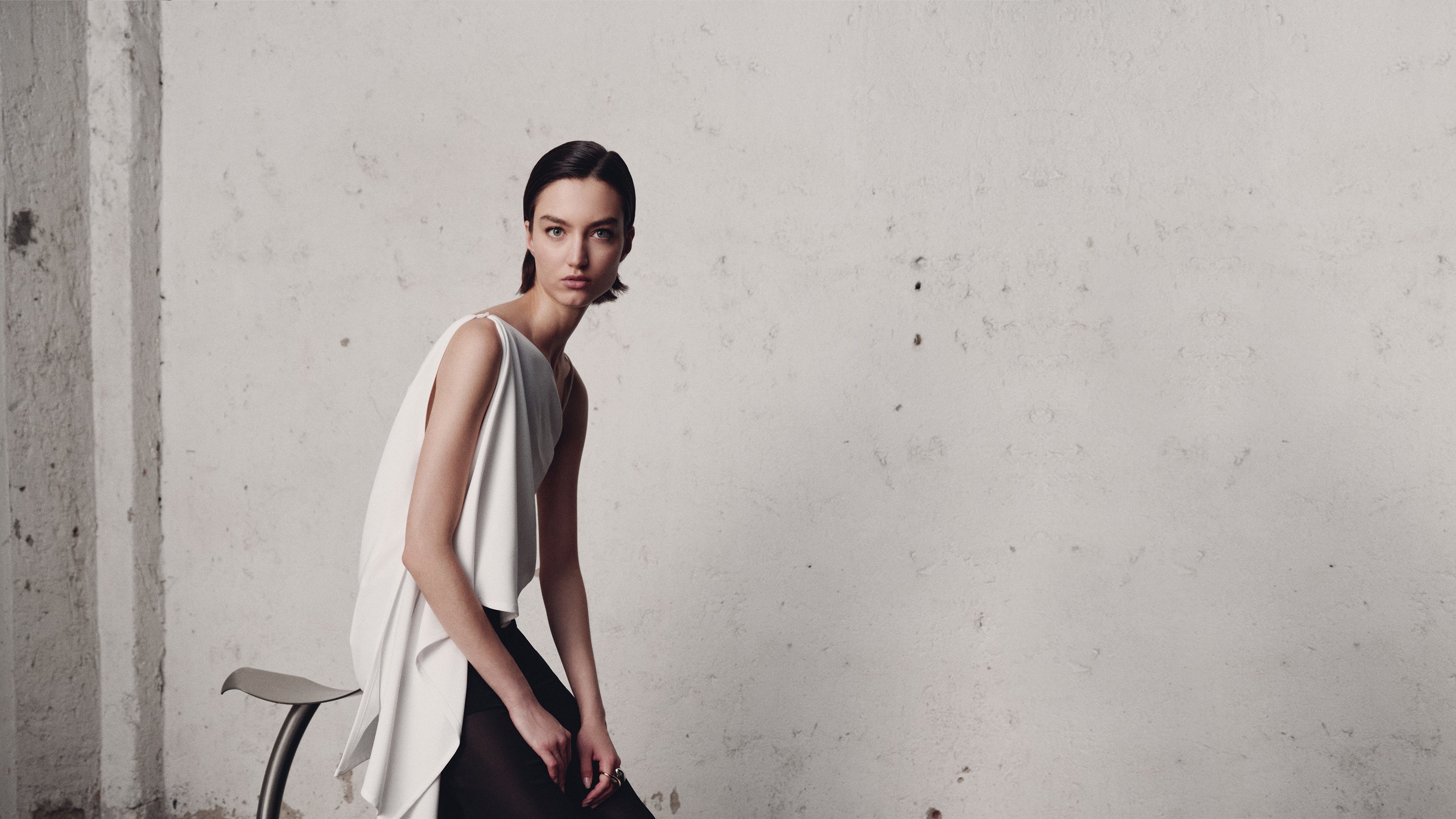 Tシャツ・カットソー ERIKA CAVALLINI SS24 INSERTED LACE BLOUSE (S4SH31 Y690) ERIKA CAVALLINI Women's Shirts