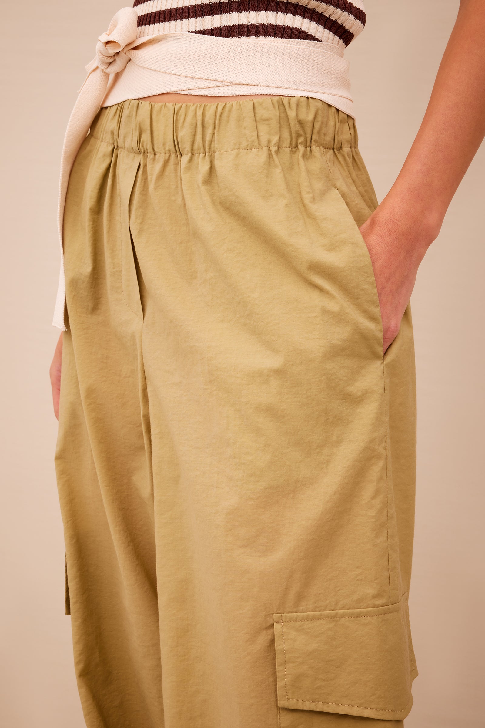 JENNIFER COTTON TROUSERS