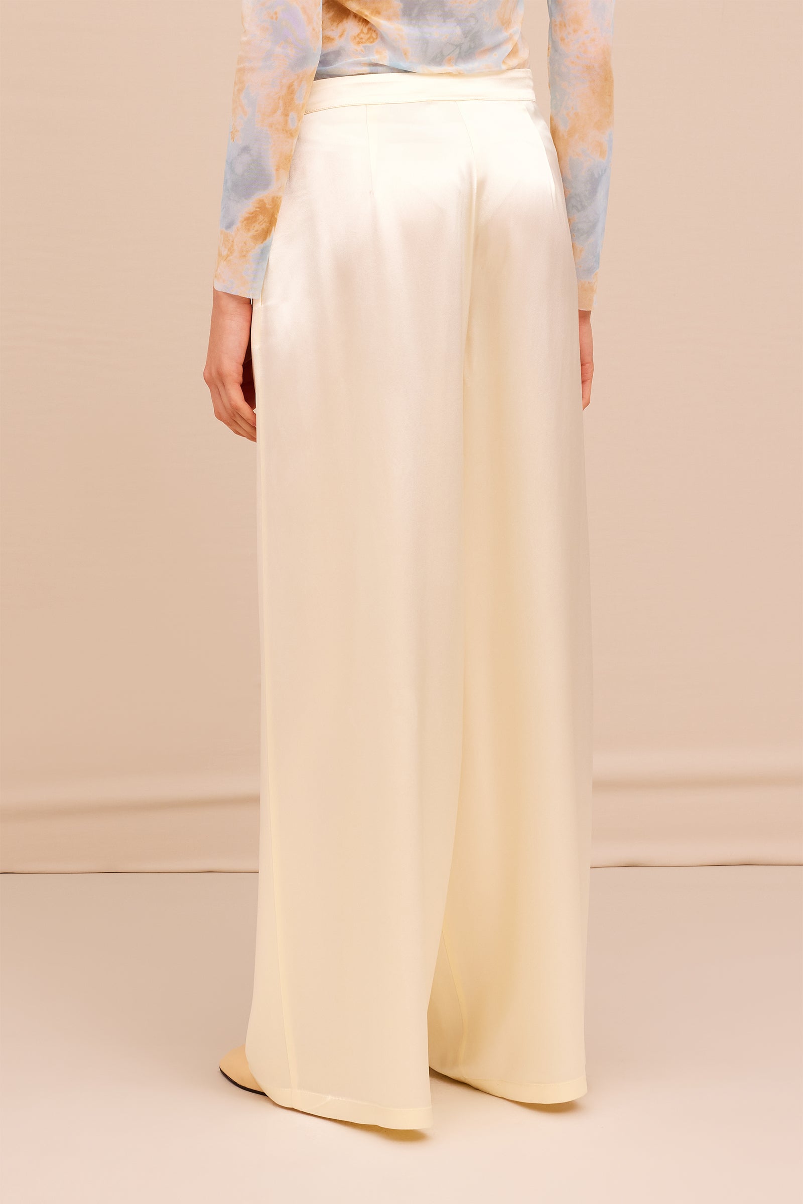 パンツ Erika Cavallini Tailored Trousers With Satin Logo Waistband Erika Cavallini Tailored Trousers With Satin Logo Waistband