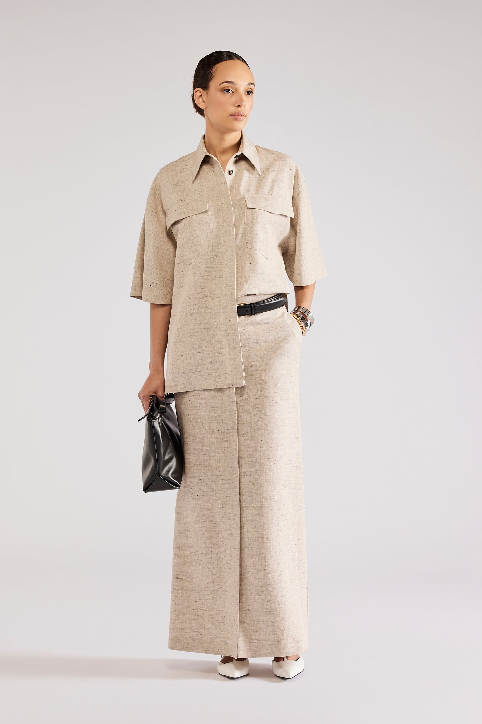 スカート ERIKA CAVALLINI SEMI-COUTURE flare skirt ERIKA CAVALLINI SEMI-COUTURE flare skirt