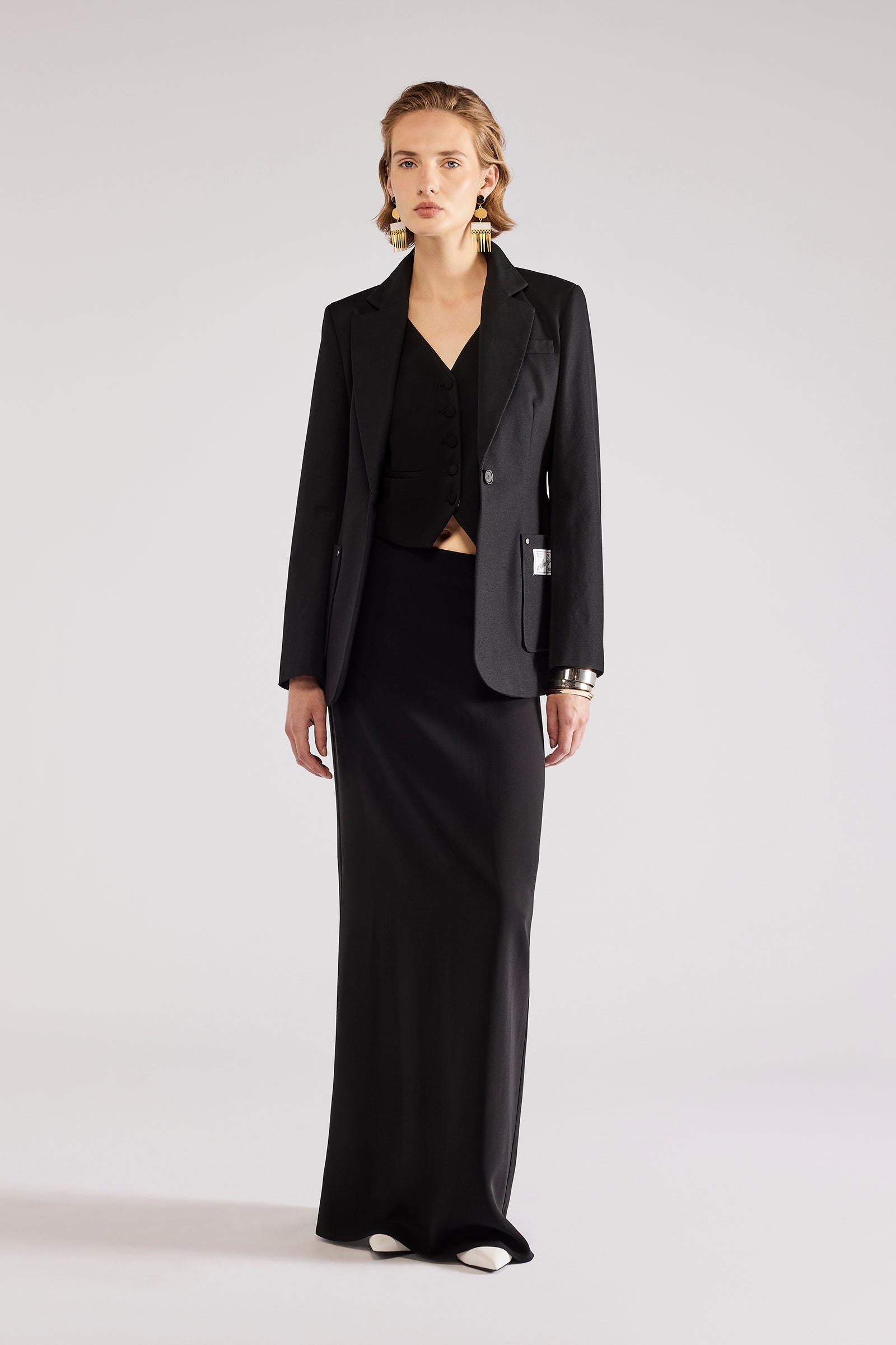 スカート ERIKA CAVALLINI SEMI-COUTURE flare skirt Erika Cavallini skirt SS23 | Chirulli.com