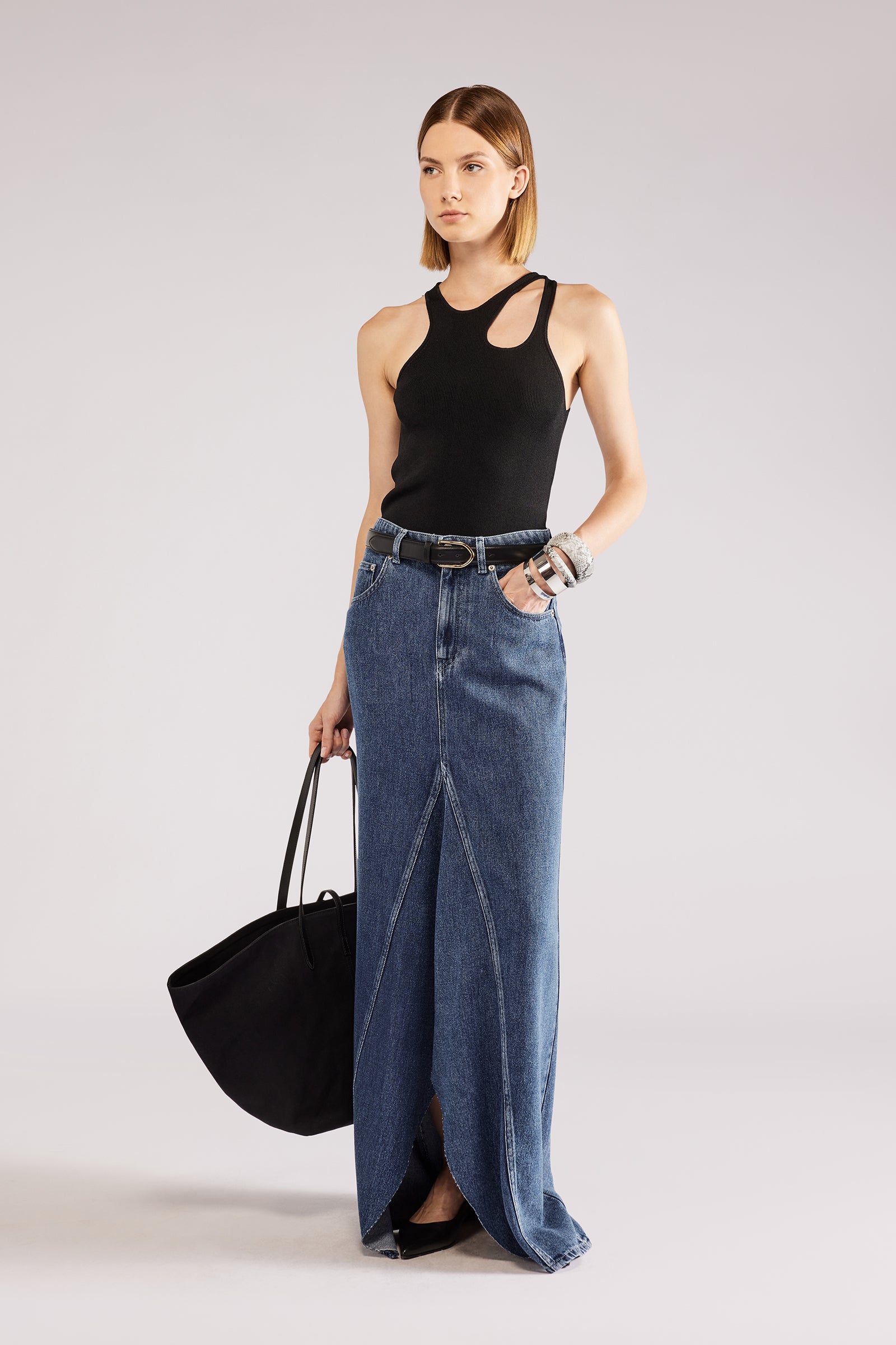 SKIRT LEA