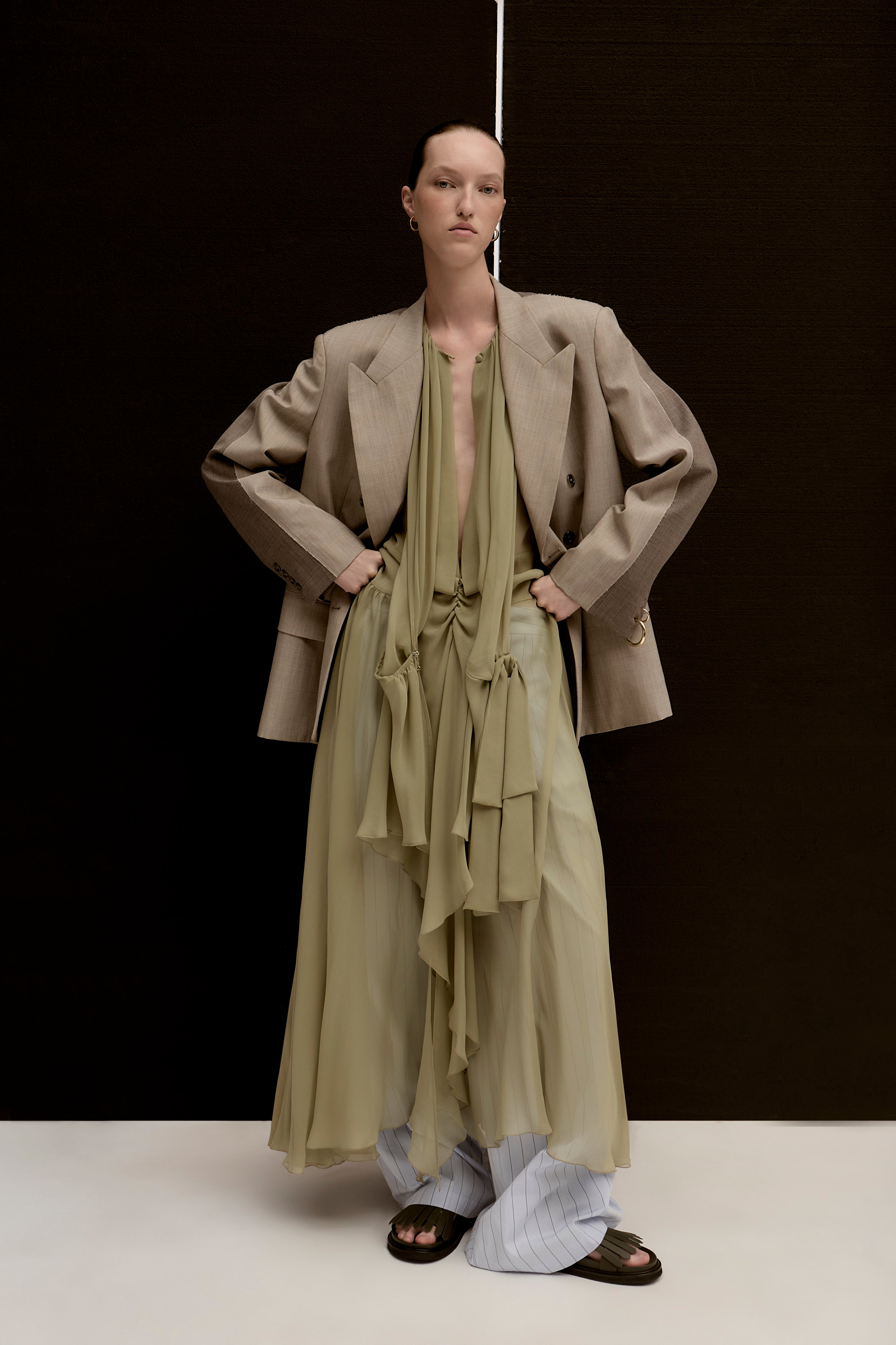 【ERIKA CAVALLINI / エリカカヴァリーニ】ロングコート　イエロー WInter Sale Women - Erika Cavallini