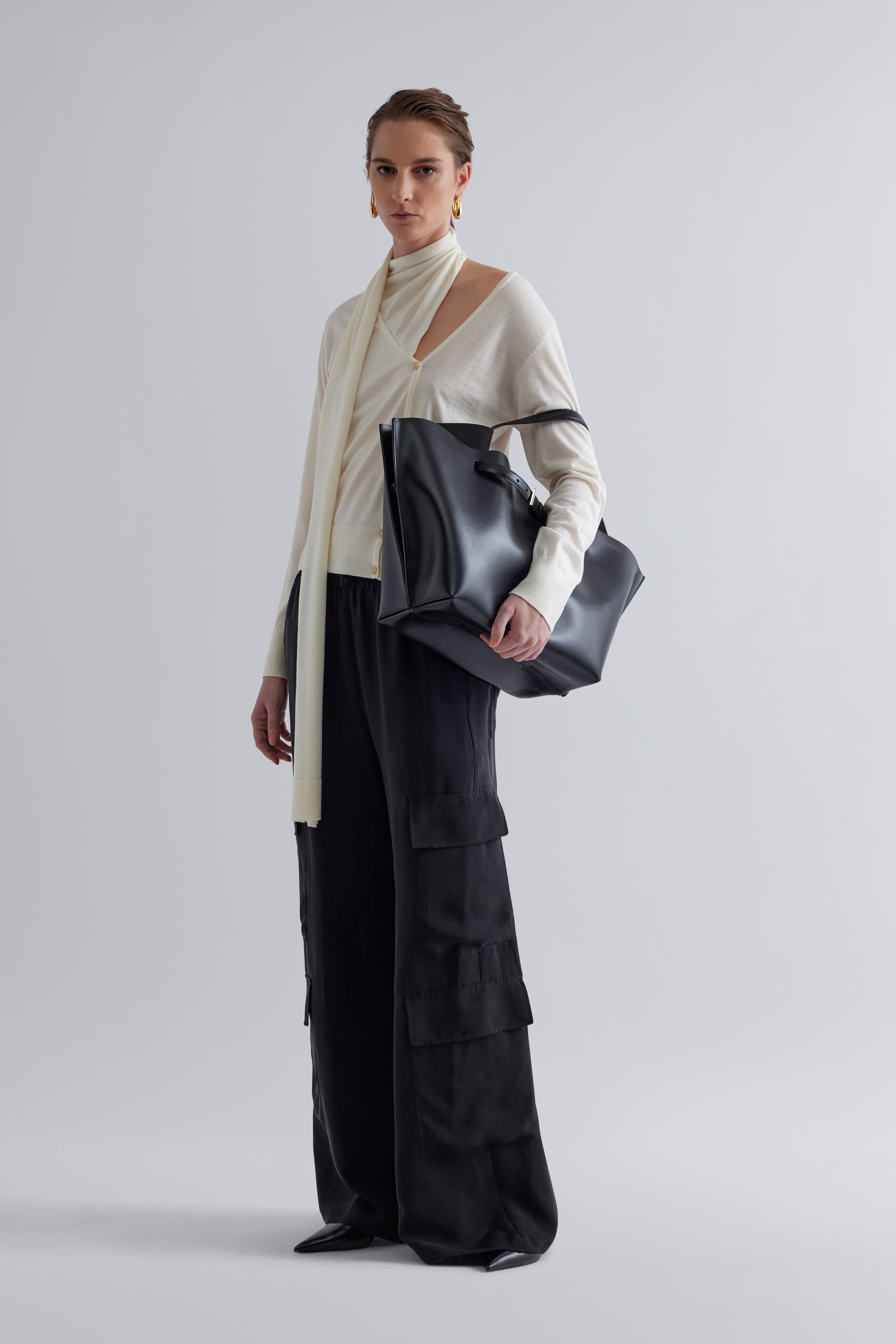 ワンピース ERIKA CAVALLINI SS24 EVA DRESS (S4SK19 A05 IVORY) New Collection Spring 2024 Women - Erika Cavallini